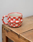 Ysia Check Cup / Red