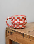 Ysia Check Cup / Red