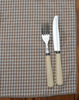 Brigitte Brown Gingham Placemat