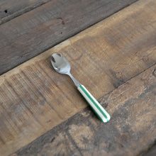 Load image into Gallery viewer, Paul Green Stripe Stainless Steel Coffee Spoon