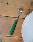 Green Stainless Steel Fork