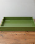 Green Lacquered Tray