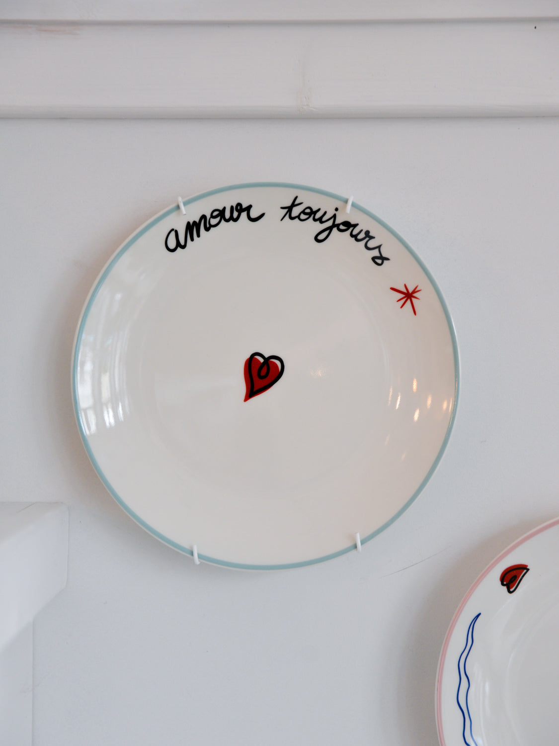 Love and Freedom Dessert Plates