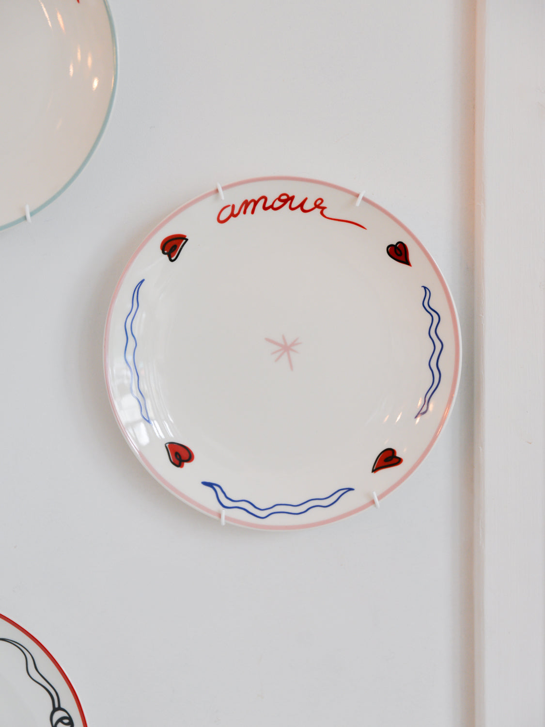 Love and Freedom Dessert Plates