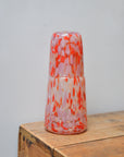 Speckled Carafe and Glass / Red