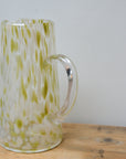 Speckled Pitcher with Handle / Khaki