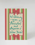 Peaceful & Prosperous Festive Card