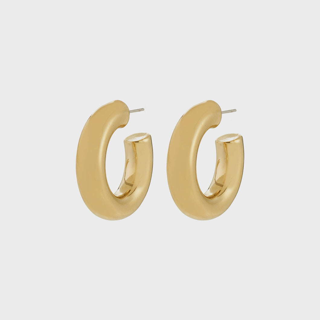 Phase Large Hoops / Gold