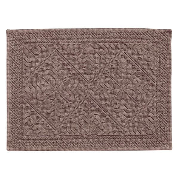 Enzo Cotton Bath Mat / Hazelnut