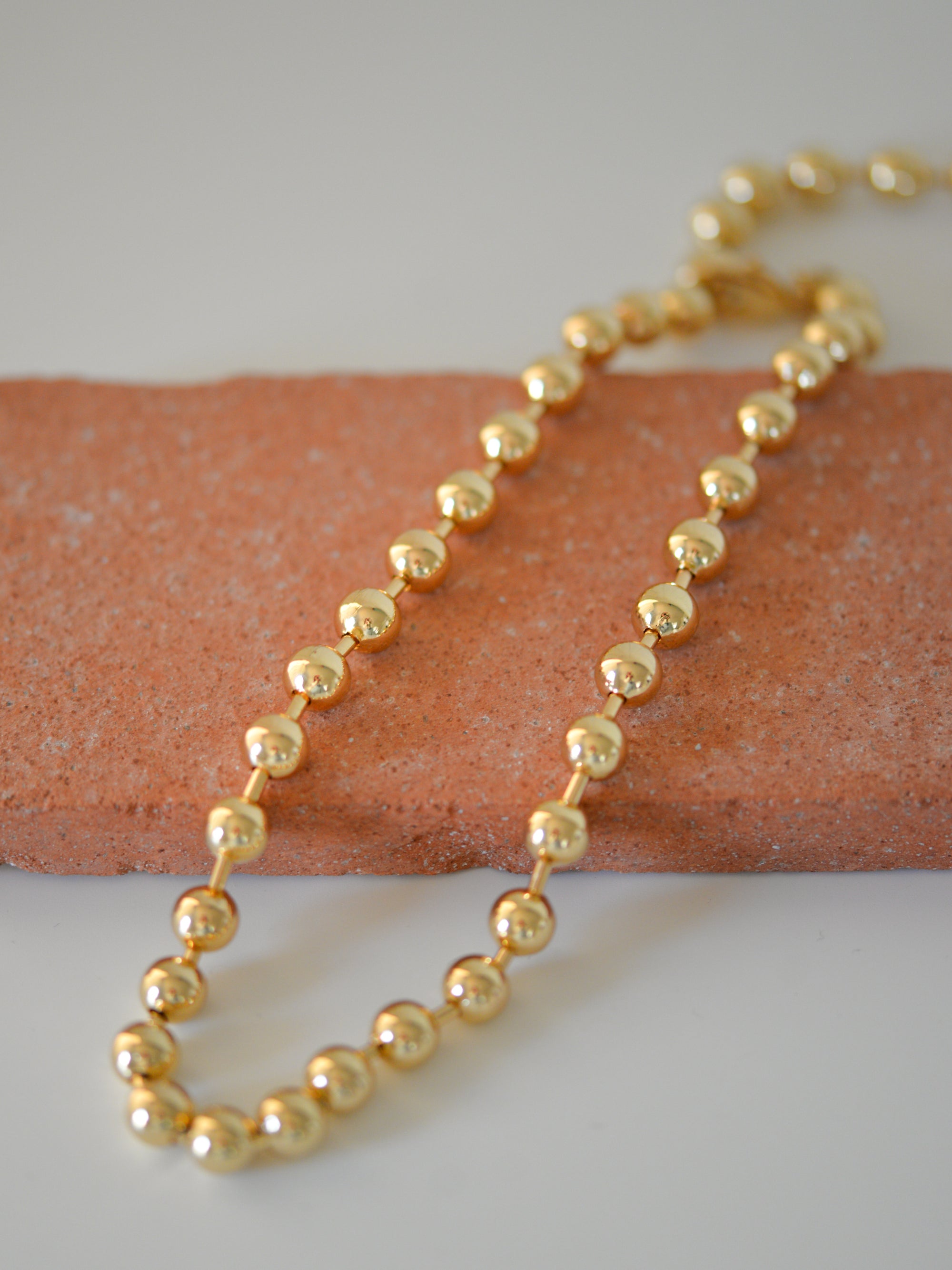 AIR necklace gold-plated