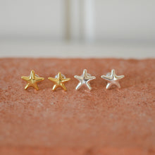 Load image into Gallery viewer, Andre Star Stud Earrings / Gold