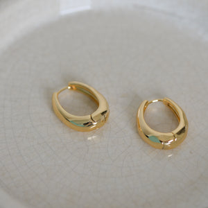 Asher Hoop Earrings / Gold