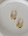 Asher Hoop Earrings / Gold