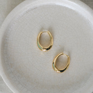 Asher Hoop Earrings / Gold