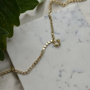 Desiree Recycled Necklace / Gold