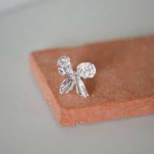 Load image into Gallery viewer, Dream Statement Flower Ring Silver Plated