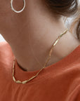 Echo Recycled Necklace / Gold and Silver