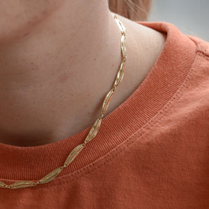 Echo Recycled Necklace / Gold and Silver