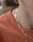 Echo Recycled Necklace / Gold and Silver
