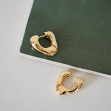 Load image into Gallery viewer, Free Hoop Earrings / Gold