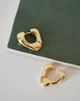 Free Hoop Earrings / Gold