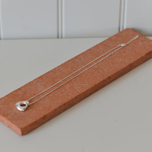 Free Pendant Necklace / Silver