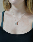 Free Pendant Necklace / Silver