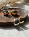 Kasia Recycled Earrings / Gold and Silver
