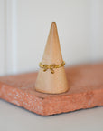 Lulu Bow Stack Ring / Gold