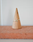 Lulu Moon Stack Ring / Silver