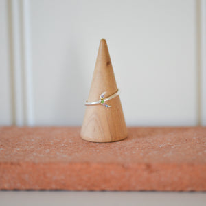 Lulu Moon Stack Ring / Silver