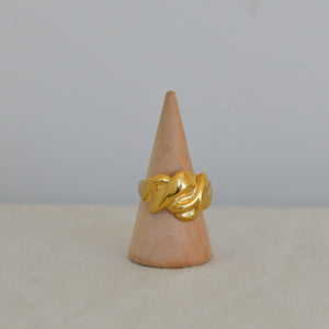 Ofira Textured Ring in Gold or Silver