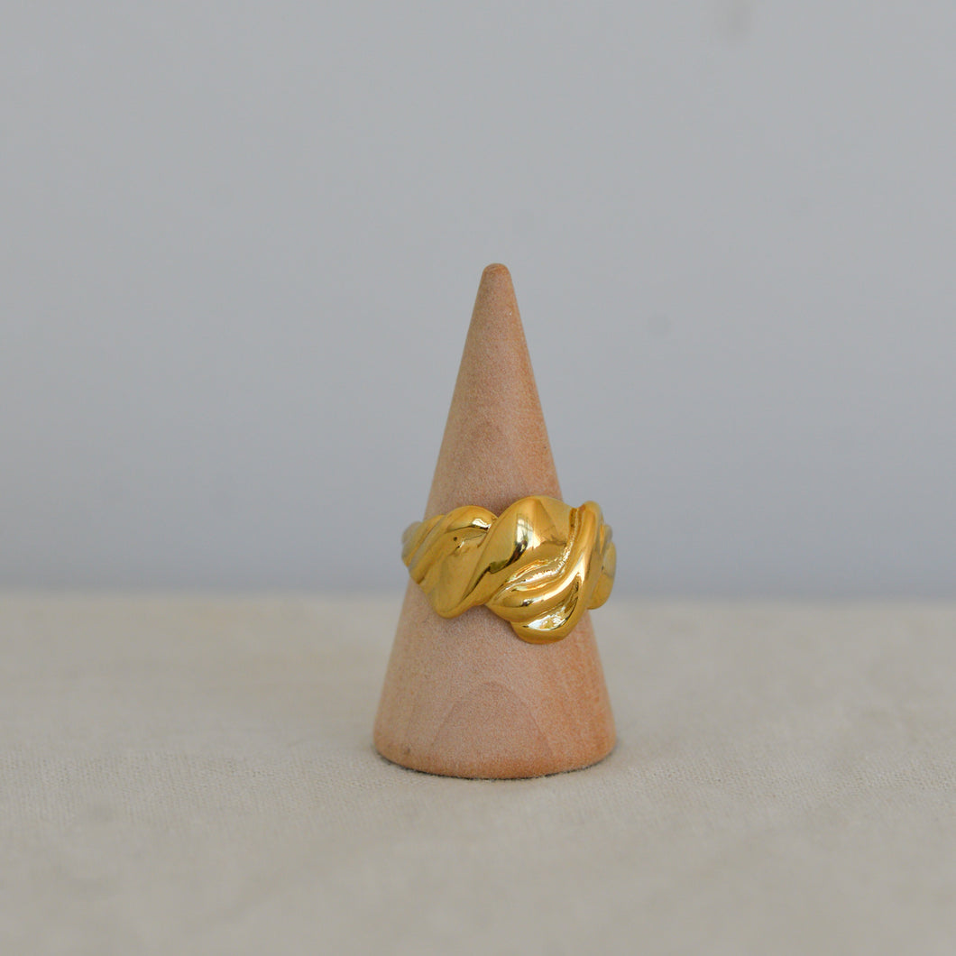 Ofira Textured Ring in Gold or Silver