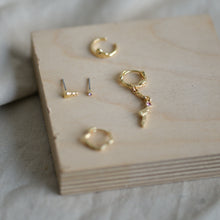 Load image into Gallery viewer, Pilgrim Shy Recycled Earrings &amp; Cuff 5-in-1 Set in Gold
