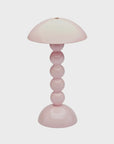 Rechargeable Bobbin LED Lamp / Pale Pink