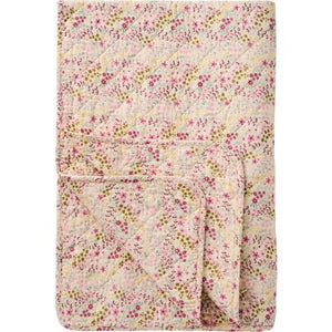 Pink Floral Quilt 130 x 180 cm