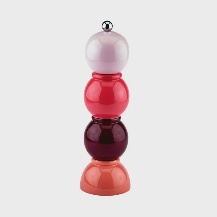 Bobbin Salt and Pepper Mill / Multi Pink