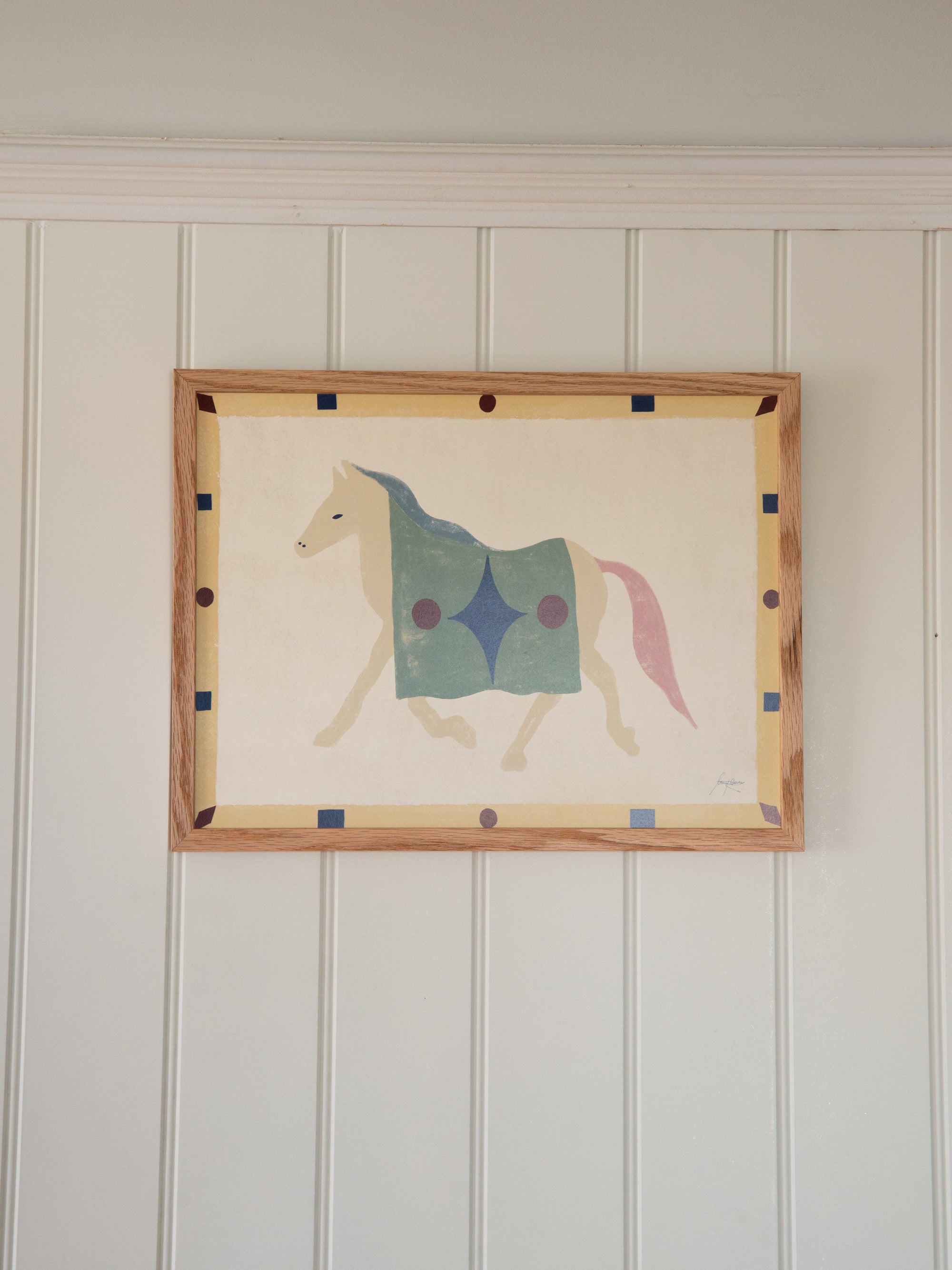 Horse Geometri / 30 x 40