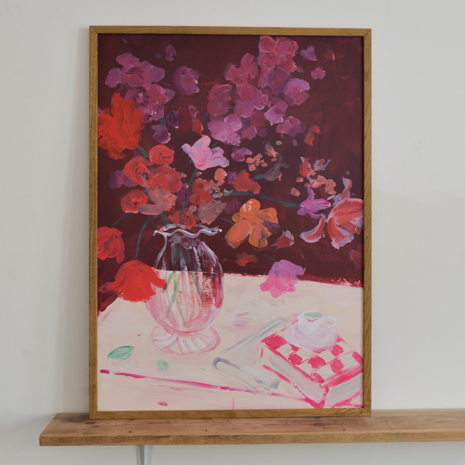 Pink Painted Bouquet / Sizes