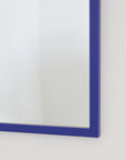 Rectangular Mirror - Blue Wood