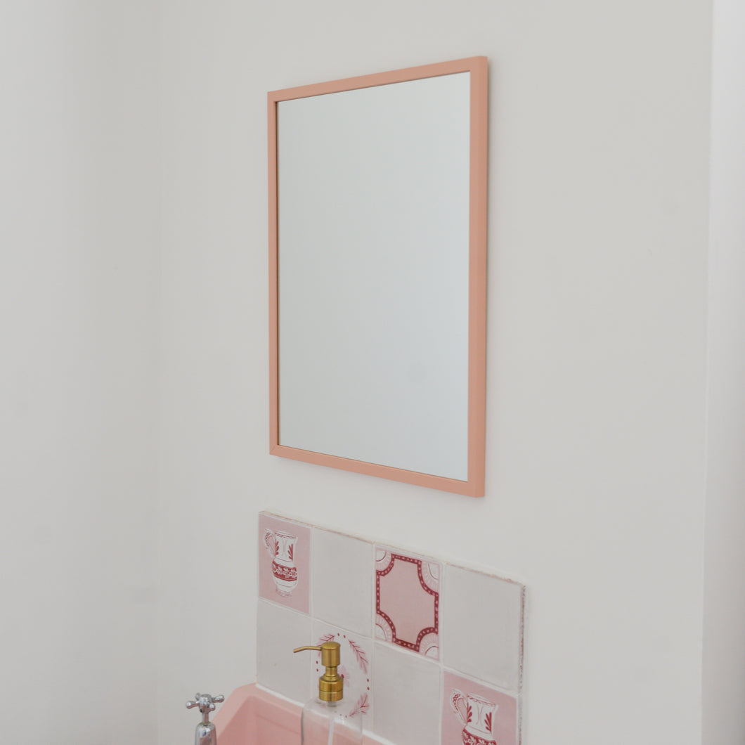 Rectangular Mirror - Rose Wood