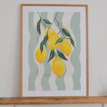 Load image into Gallery viewer, Striped Lemons 50x70