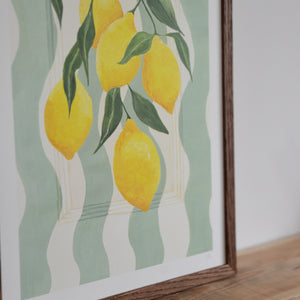 Striped Lemons A3