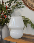 White Classic Tall or Vintage Mushroom Table Lamp