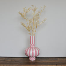Load image into Gallery viewer, Gabriel Vase Pink Squares and Stripes
