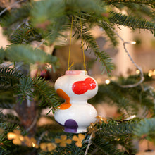 Load image into Gallery viewer, Multi Coloured Agusto Vase Christmas Ornament