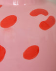 Rosita Pink Leopard Print Vase