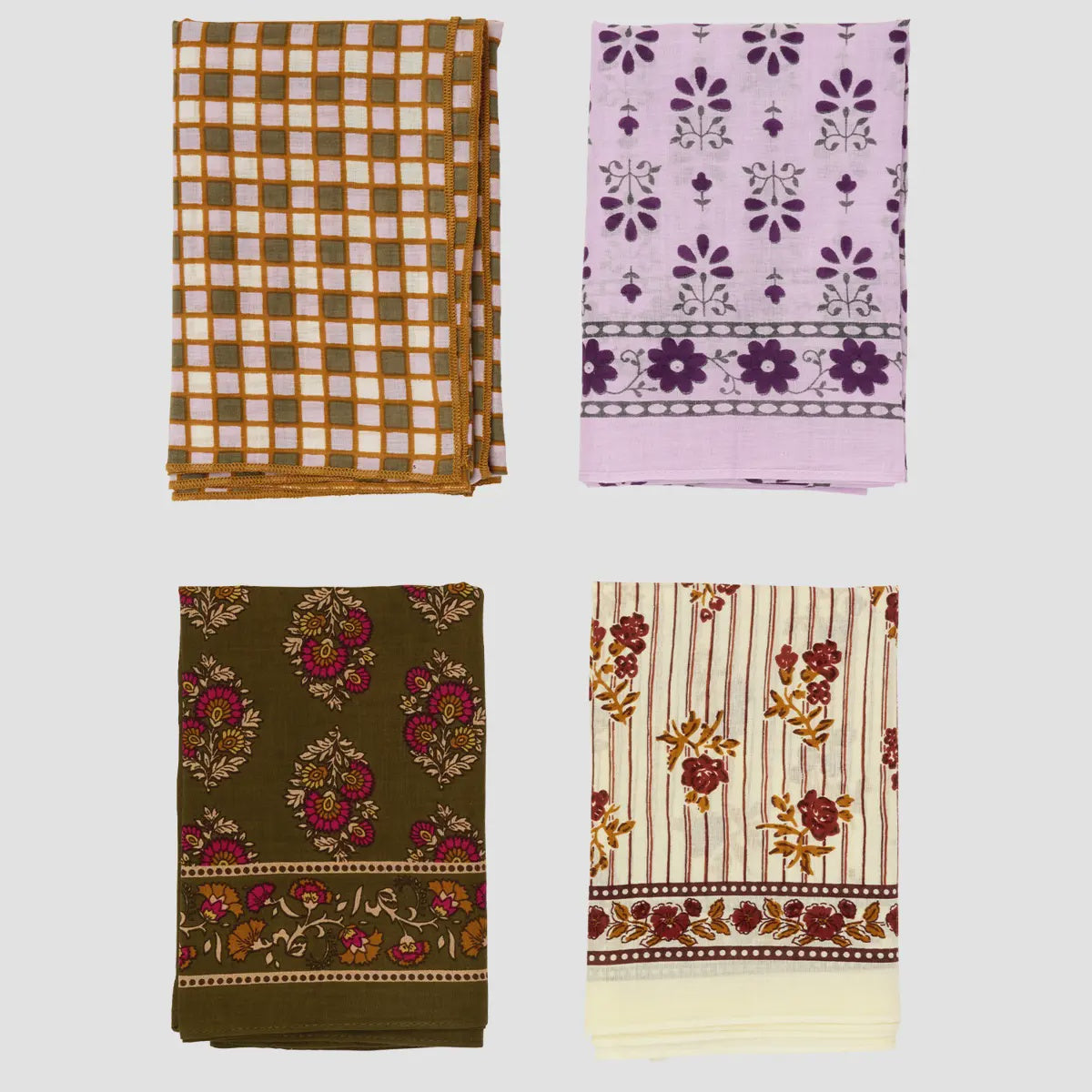 Printed Cotton Scarves