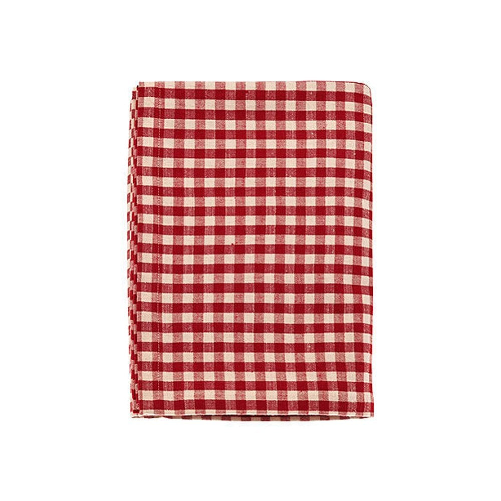 Gingham Tablecloth/Red