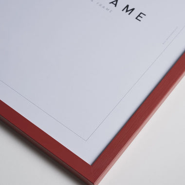 Hand Made Red Frame Solid Wood / A3